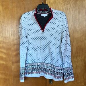 Breckenridge Snowflake Winter Pullover Sweater